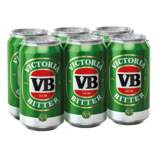 Picture of Victoria Bitter Cans 6x375ml