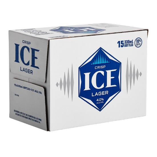 Picture of Lion Ice Lager Bottles 15x330ml