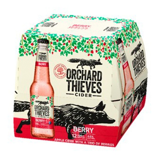 Picture of Orchard Thieves Berry Bottles 12x330ml