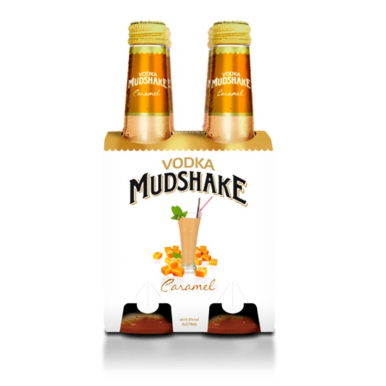 Picture of Mudshake Caramel 4% Bottles 4x270ml