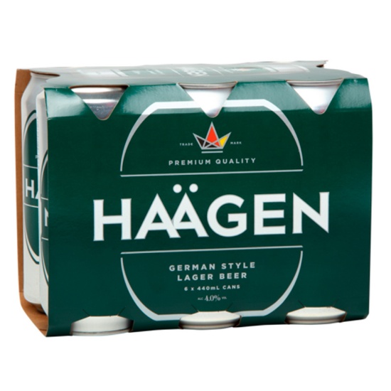 Picture of Haägen Lager Cans 6x440ml