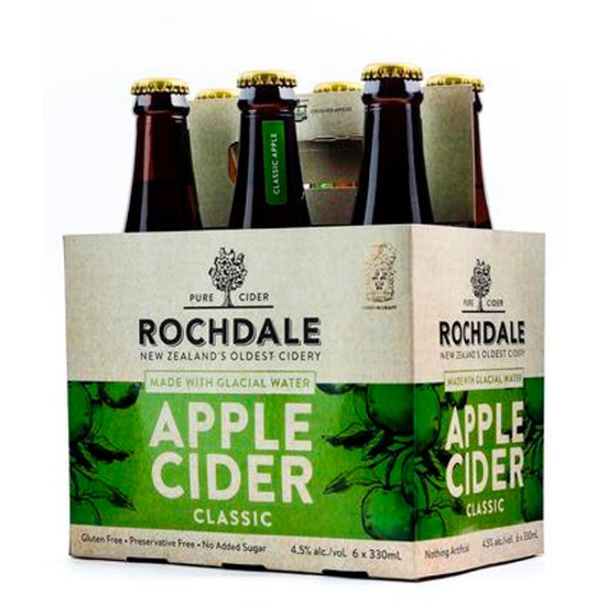 Picture of Rochdale Classic Apple Cider Bottles 6x330ml