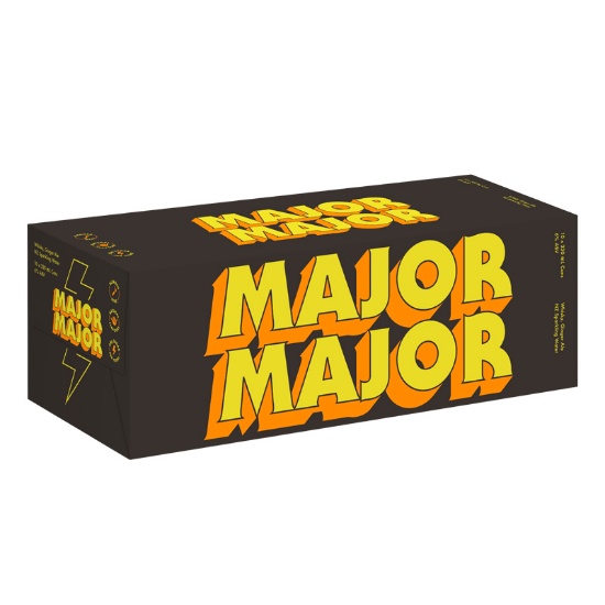 Picture of Major Major Whisky, Ginger Ale 6% Cans 10x330ml
