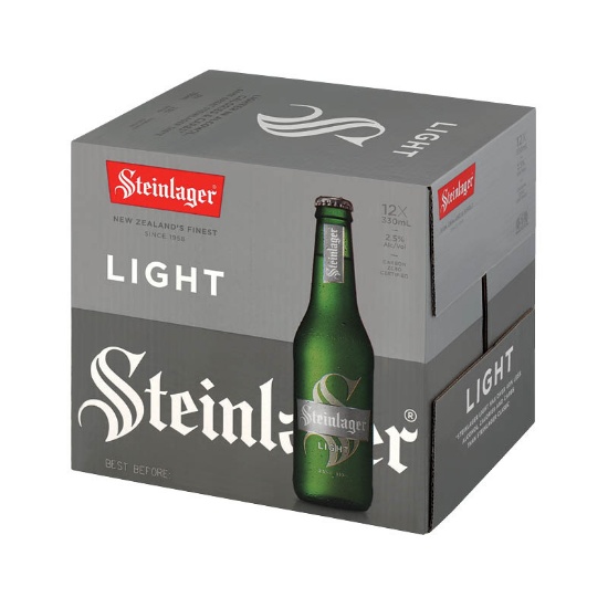 Picture of Steinlager Light Bottles 12x330ml