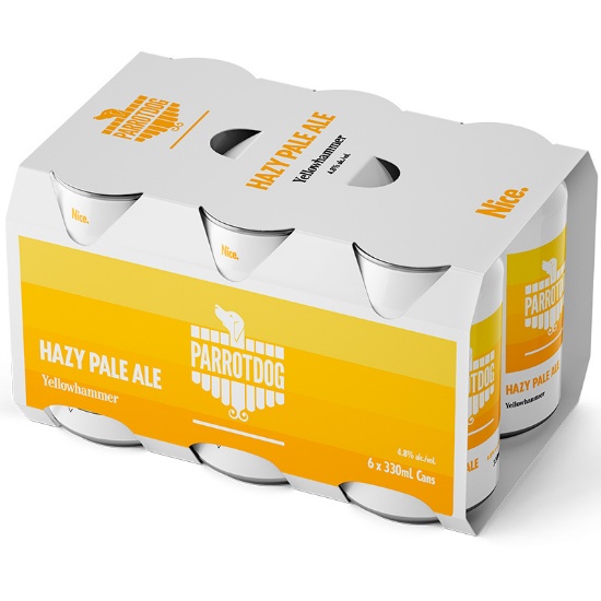 Picture of Parrotdog Yellowhammer Hazy Pale Ale Cans 6x330ml