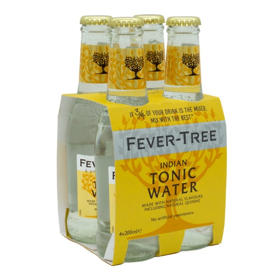 Picture of Fever Tree Premium Indian Tonic Water Bottles 4x200ml