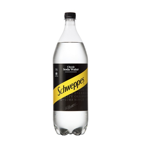 Picture of Schweppes Classic Soda Water PET Bottle 1.5 Litre