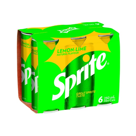 Picture of Sprite Cans 6x250ml