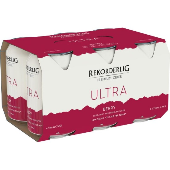 Picture of Rekorderlig Ultra Berry Cans 6x330ml