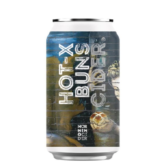 Picture of Morningcider Hot-X Buns Cider Can 440ml