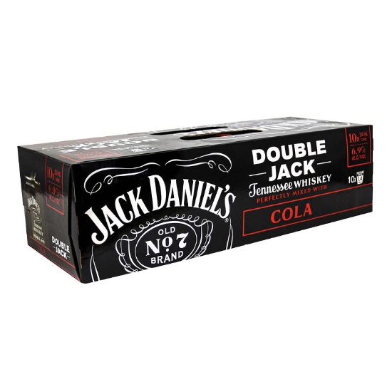 Picture of Jack Daniel's Double Jack Cola 6.9% Cans 10x250ml