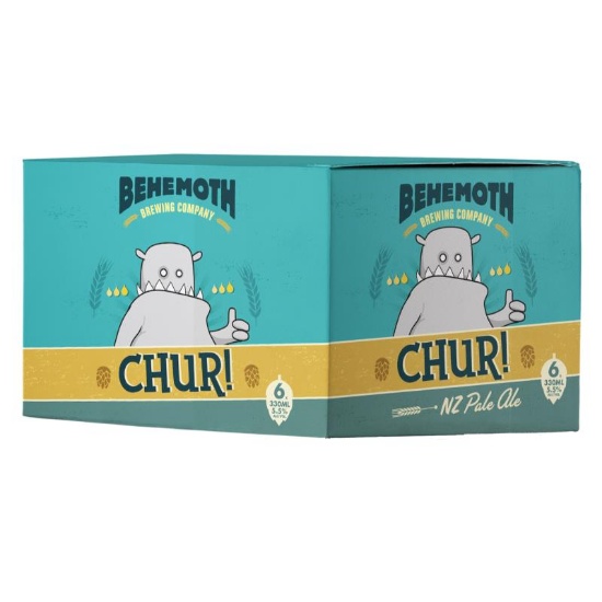 Picture of Behemoth Chur! NZ Pale Ale Cans 6x330ml